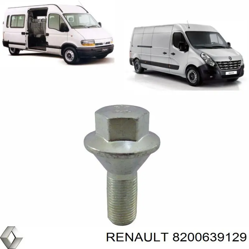 Parafuso de roda Renault (RVI) 8200639129 preço, a partir de 3,71 USD