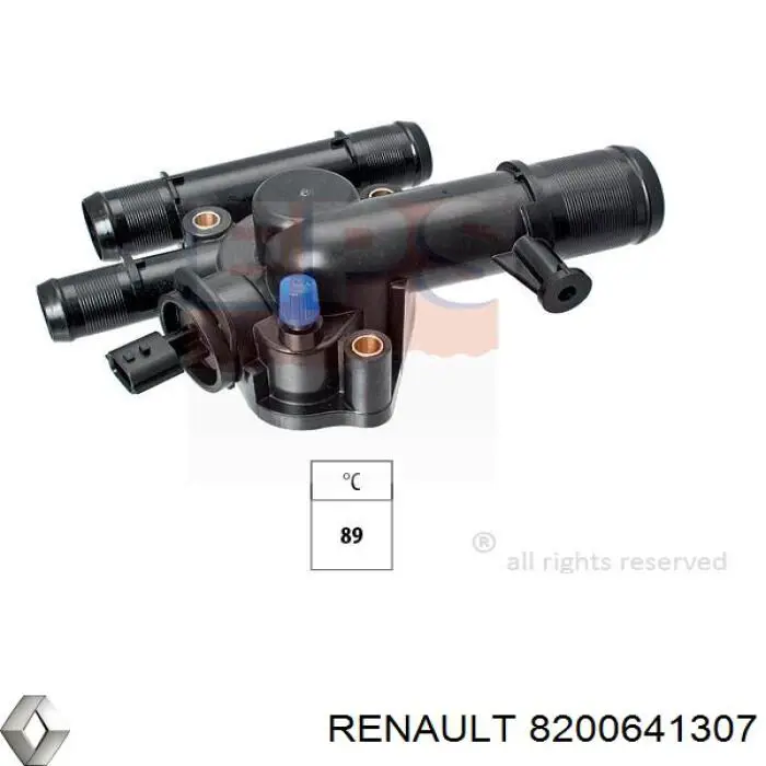 8200641307 Renault (RVI) Termostato