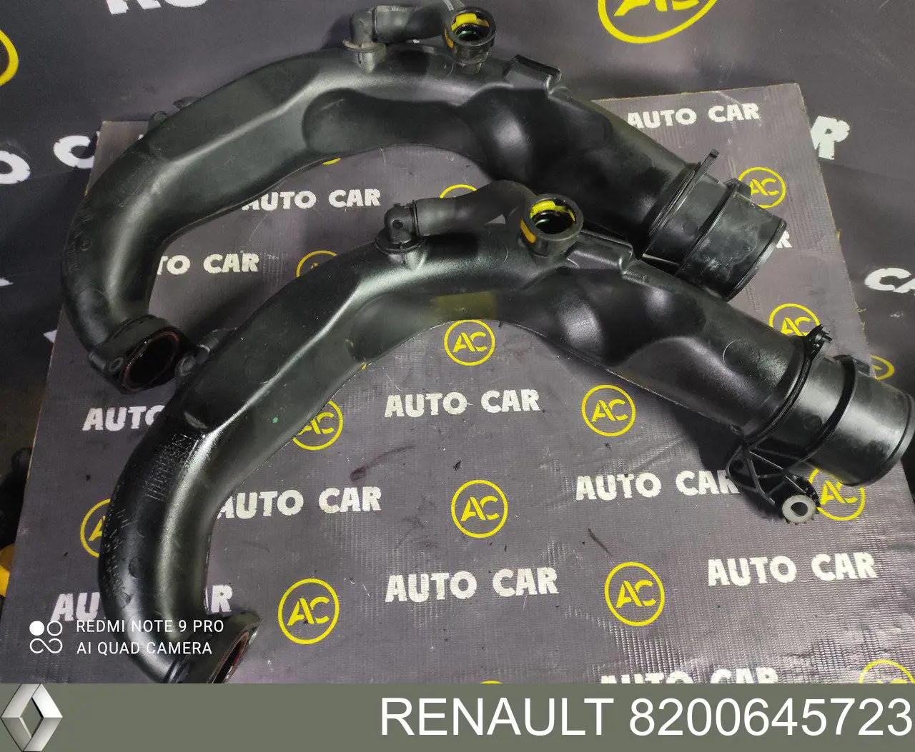 Cano derivado de ar, entrada na turbina (supercompressão) Renault (RVI) 8200645723 preço, a partir de 46,35 USD