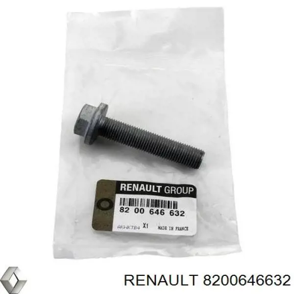 8200646632 Renault (RVI) Parafuso da polia de cambota