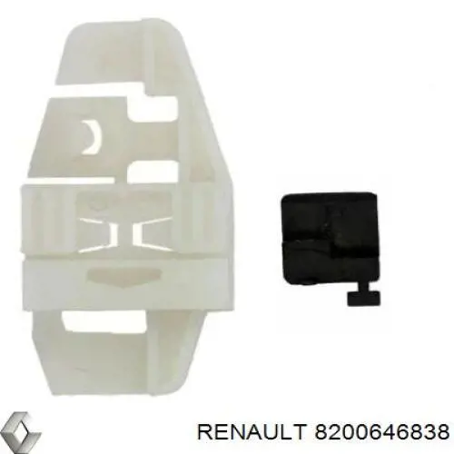 8200646838 Renault (RVI) Mecanismo de acionamento de vidro da porta dianteira direita