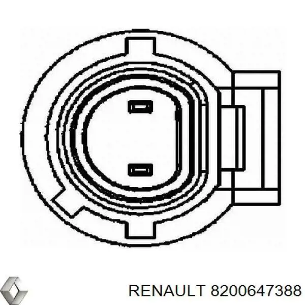 Sensor de posição (de revoluções) de cambota Renault (RVI) 8200647388 preço, a partir de 31,30 USD
