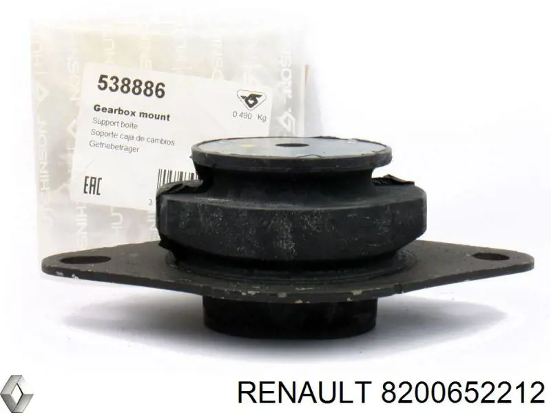 Coxim (suporte) esquerdo de motor Renault (RVI) 8200652212 preço, a partir de 49,56 USD