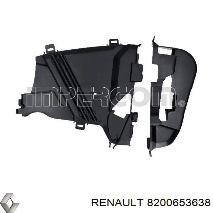 8200653638 Renault (RVI) Proteção da correia do mecanismo de distribuição de gás