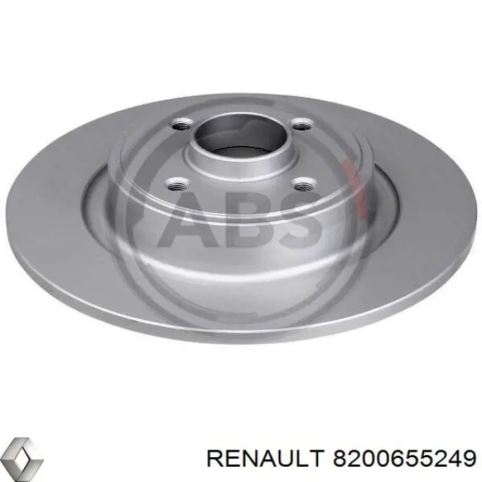 Disco do freio traseiro Renault (RVI) 8200655249 preço, a partir de 83,43 USD