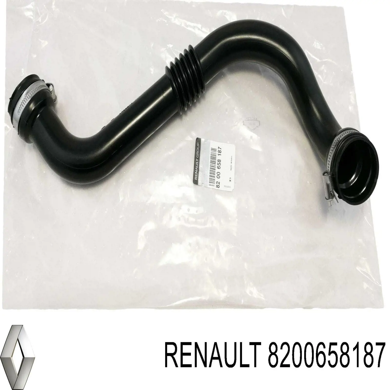 Compre 8200658187 Renault (RVI) Mangueira (cano derivado) de intercooler