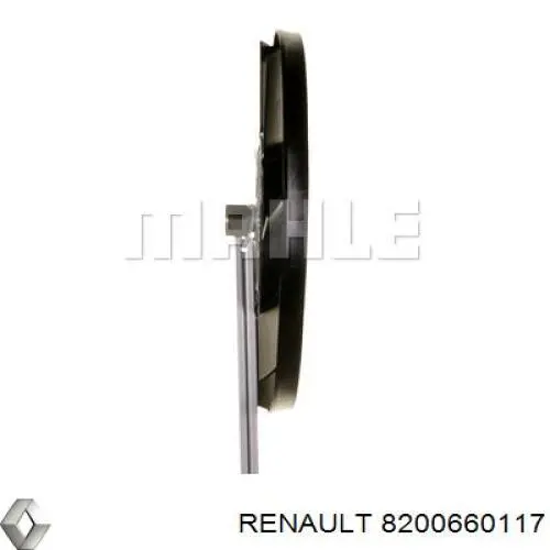 8200660117 Renault (RVI) Ventilador elétrico de esfriamento montado (motor + roda de aletas) esquerdo