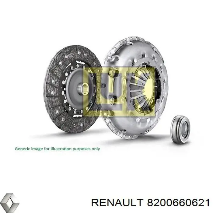 Disco de embraiagem Renault (RVI) 8200660621 preço, a partir de 45,01 USD