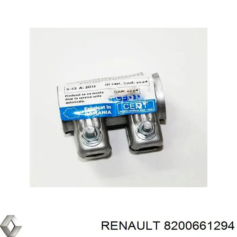 Braçadeira de silenciador dianteira Renault (RVI) 8200661294 preço, a partir de 12,61 USD