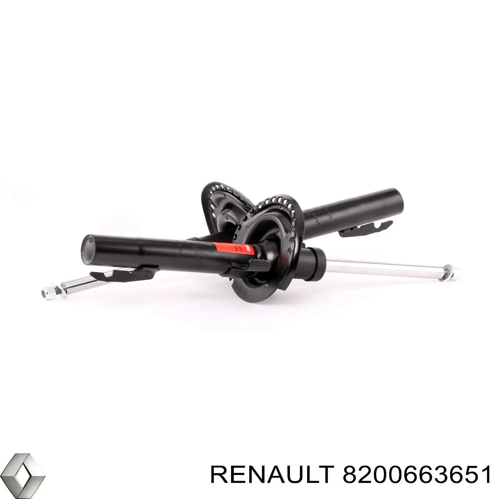 Compre 8200663651 Renault (RVI) Amortecedor dianteiro