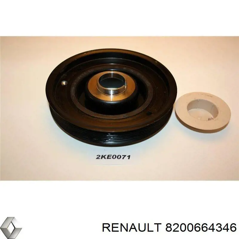 Compre 8200664346 Renault (RVI) Polia de cambota