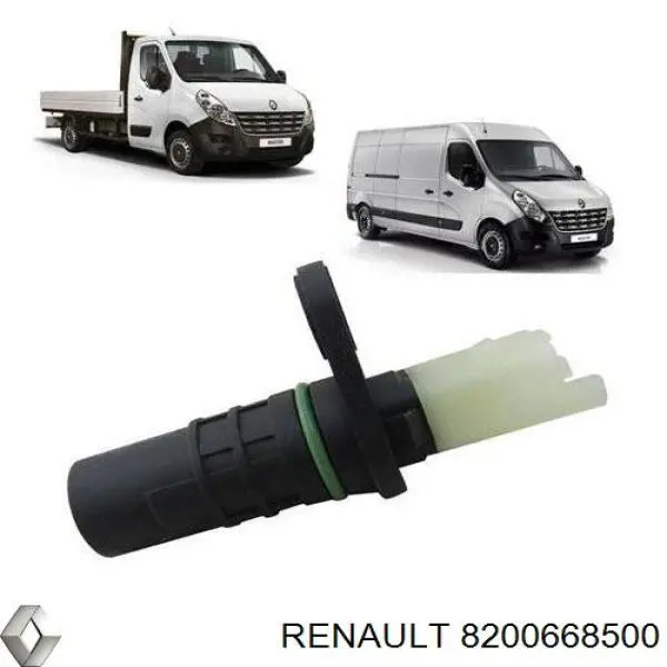 8200668500 Renault (RVI) Sensor de posição (de revoluções) de cambota
