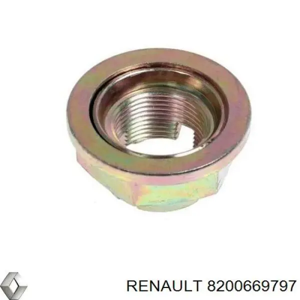 Compre 8200669797 Renault (RVI) Porca de cubo dianteiro