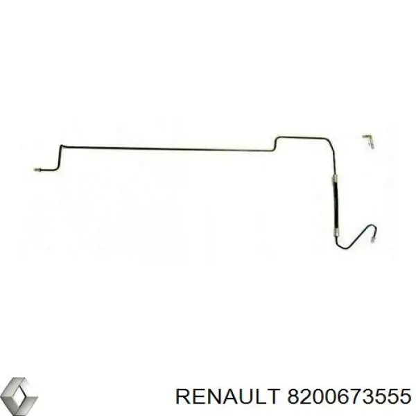 Mangueira do freio traseira esquerda Renault (RVI) 8200673555 preço, a partir de 48,01 USD