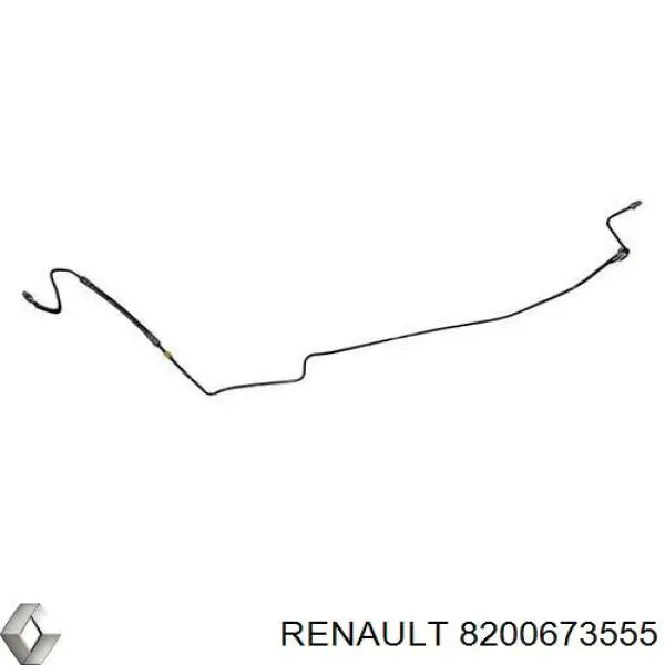 8200673555 Renault (RVI) Mangueira do freio traseira esquerda