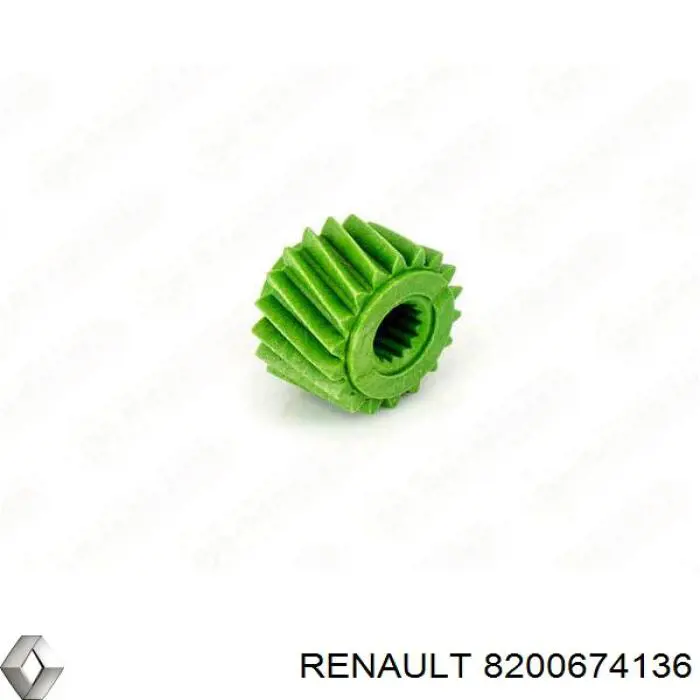 8200674136 Renault (RVI) Roda dentada propulsada de velocímetro
