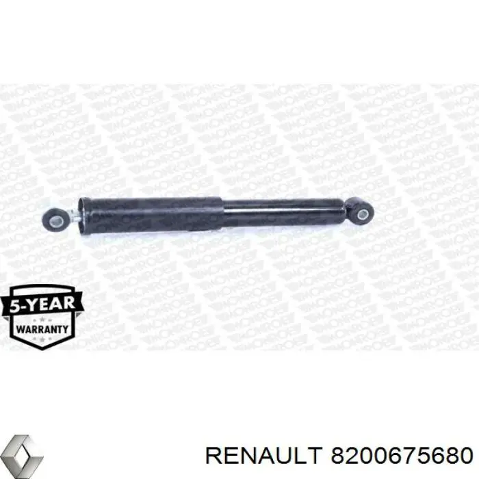 Compre 8200675680 Renault (RVI) Amortecedor traseiro
