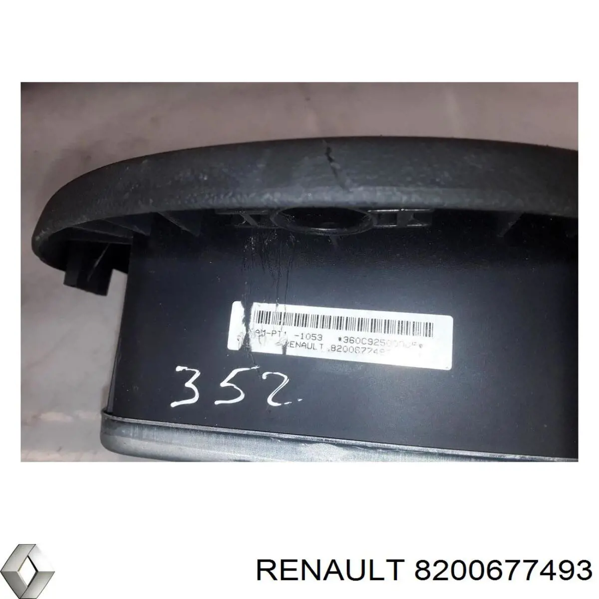 Cinto de segurança (AIRBAG) de condutor Renault (RVI) 8200677493 preço, a partir de 80,02 USD
