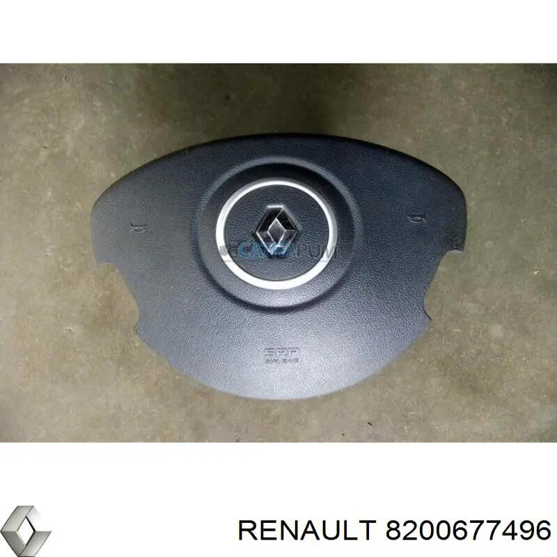 8200677496 Renault (RVI) Cinto de segurança (AIRBAG) de condutor