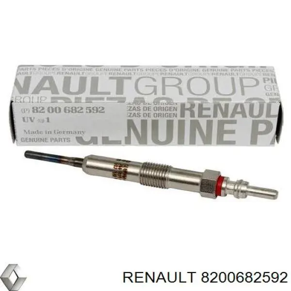 Vela de incandescência Renault (RVI) 8200682592 preço, a partir de 12,63 USD