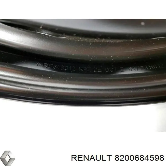8200684598 Renault (RVI) Discos de roda de aço (estampados)