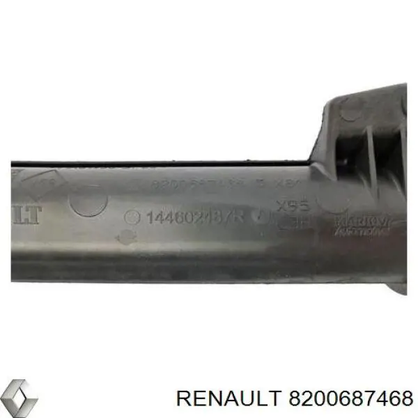Compre 8200687468 Renault (RVI) Cano derivado de ar, saída de turbina (supercompressão)