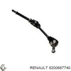 8200687740 Renault (RVI) Semieixo (acionador) dianteiro direito