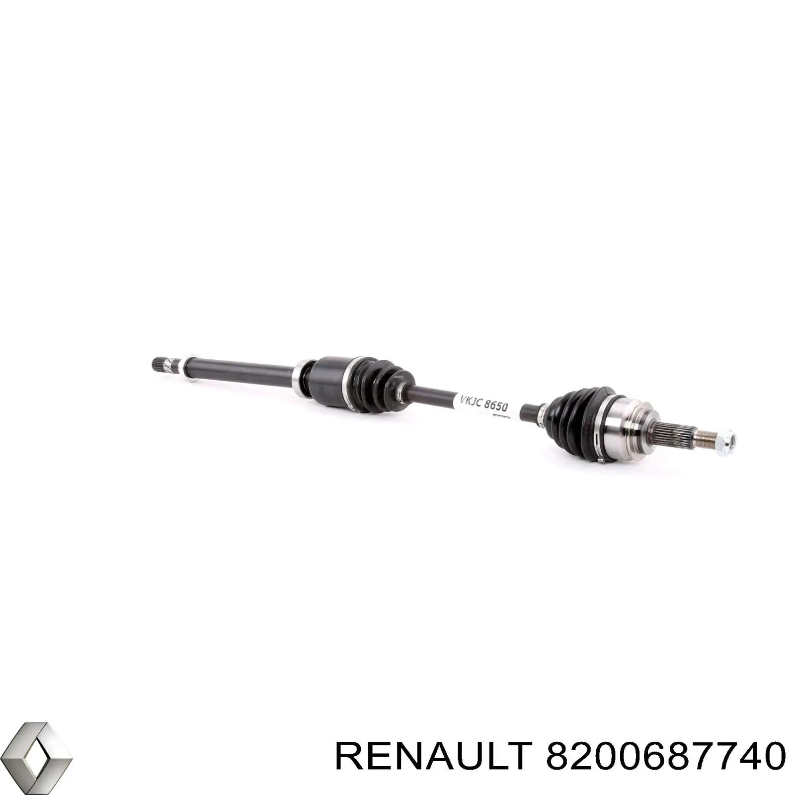 Compre 8200687740 Renault (RVI) Semieixo (acionador) dianteiro direito