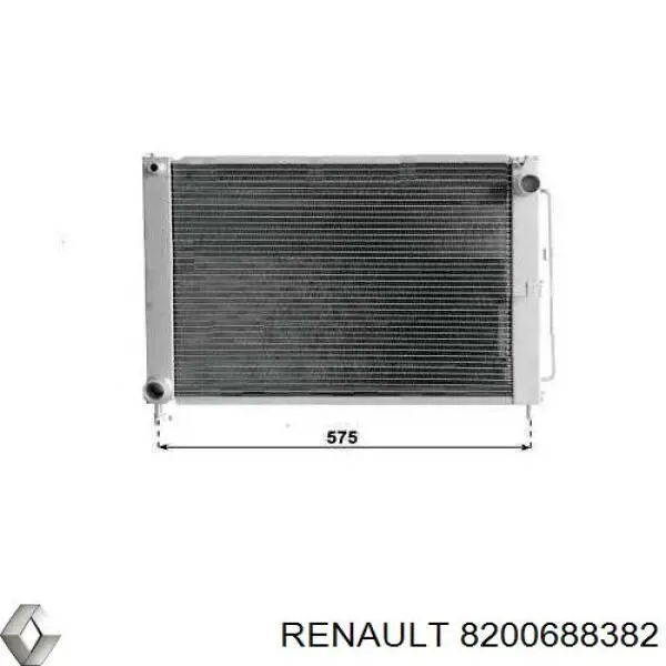 Radiador de esfriamento de motor Renault (RVI) 8200688382 preço, a partir de 132,80 USD