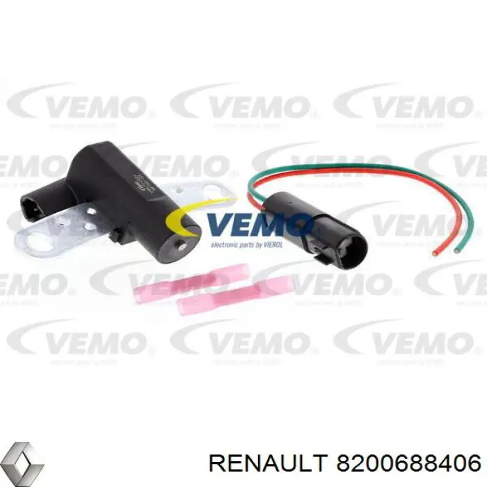 8200688406 Renault (RVI) Sensor de posição (de revoluções) de cambota