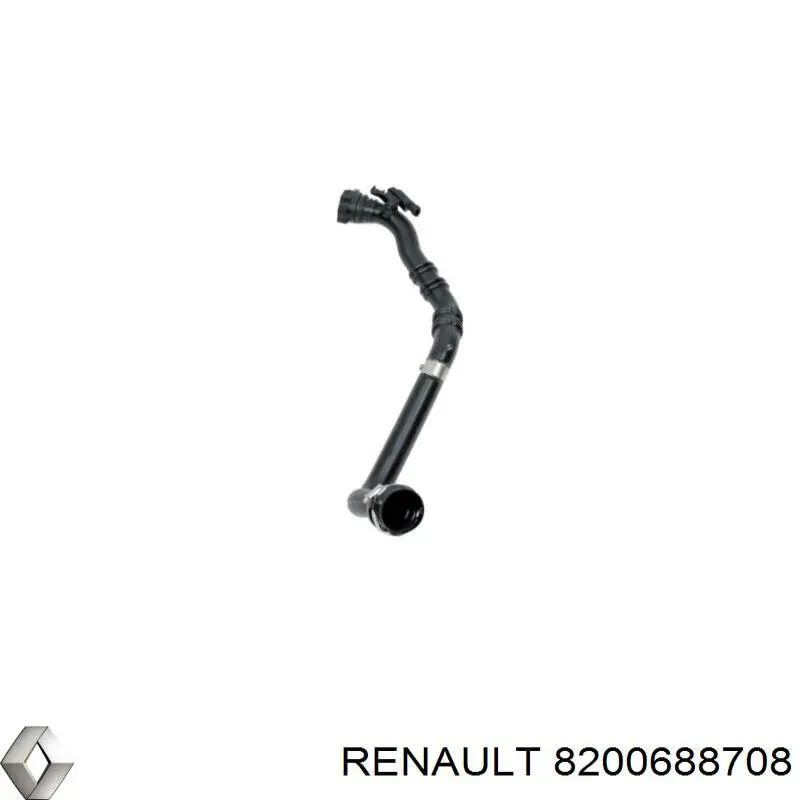 8200688708 Renault (RVI) Mangueira (cano derivado) de intercooler