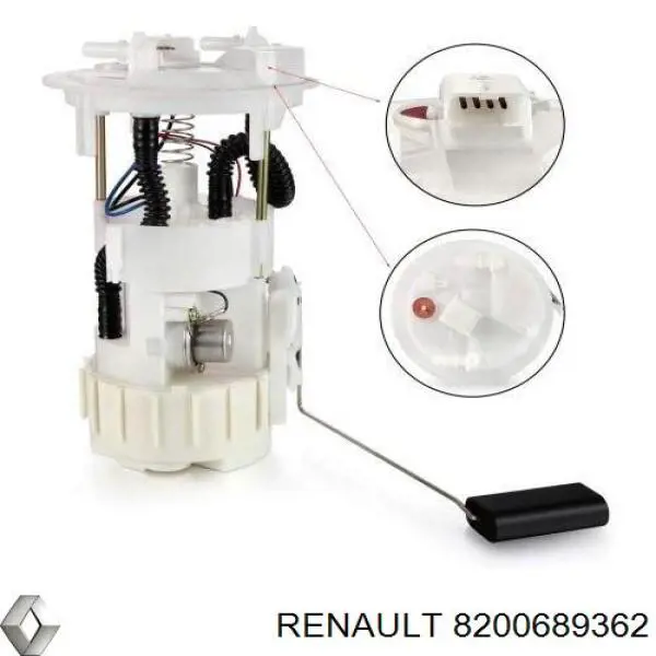 Módulo de bomba de combustível com sensor do nível de combustível Renault (RVI) 8200689362 preço, a partir de 102,41 USD