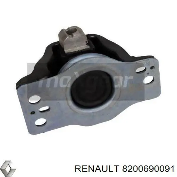8200690091 Renault (RVI) Coxim (suporte) direito de motor