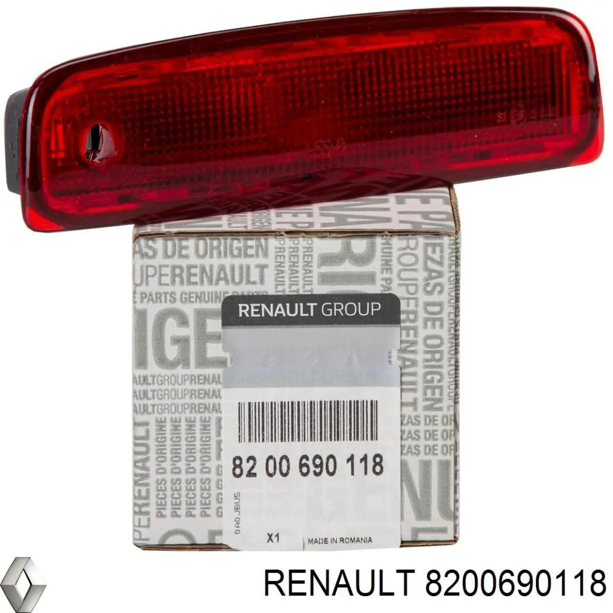 8200690118 Renault (RVI) Sinal de parada traseiro adicional