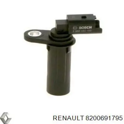 Compre 8200691795 Renault (RVI) Sensor de posição (de revoluções) de cambota