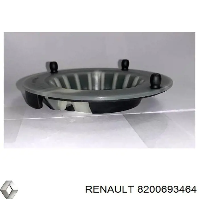 8200693464 Renault (RVI) Espaçador (anel de borracha) da mola traseira inferior
