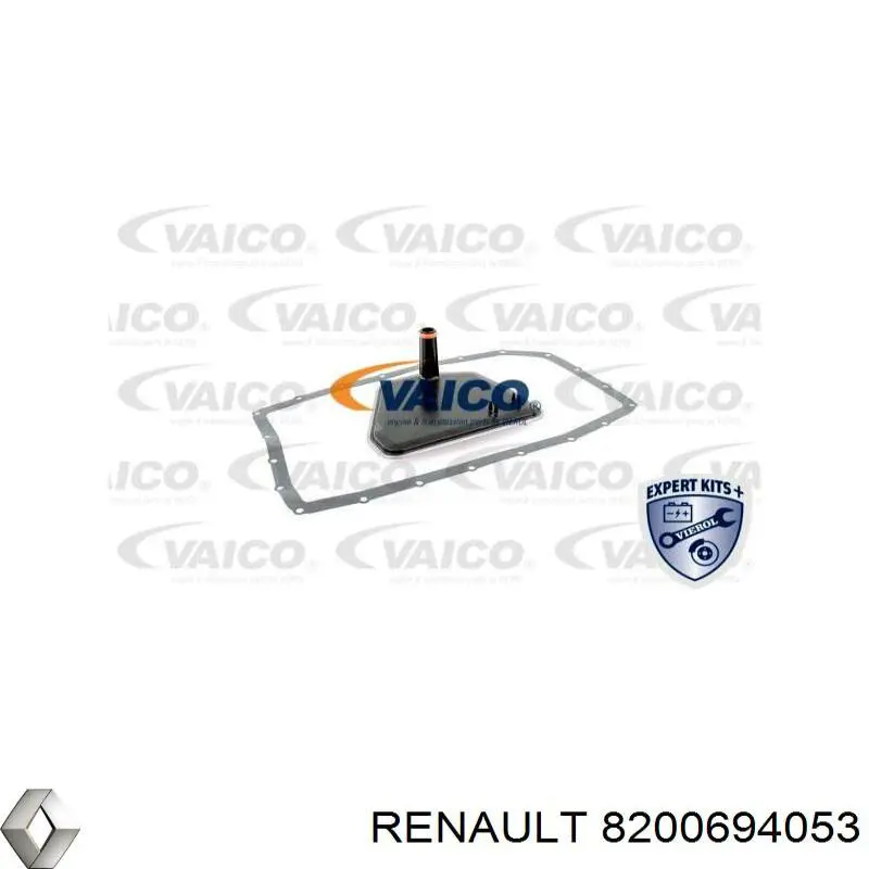 Compre 8200694053 Renault (RVI) Cabo do freio de estacionamento traseiro esquerdo