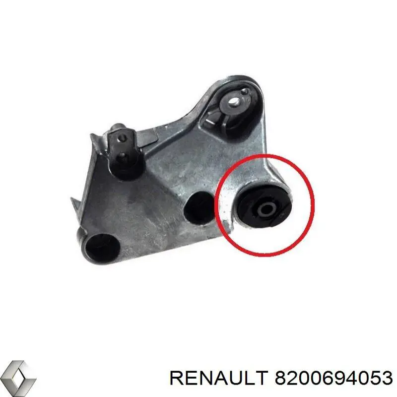 8200694053 Renault (RVI) Cabo do freio de estacionamento traseiro esquerdo