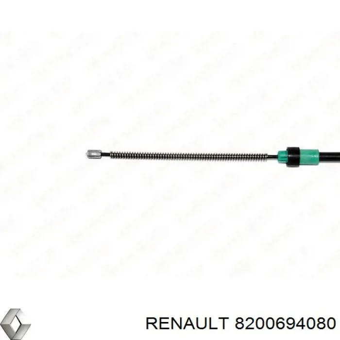Cabo do freio de estacionamento traseiro esquerdo Renault (RVI) 8200694080 preço, a partir de 14,32 USD