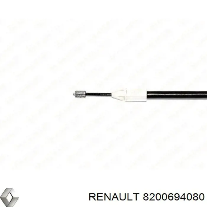 Compre 8200694080 Renault (RVI) Cabo do freio de estacionamento traseiro esquerdo