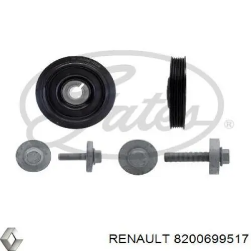 8200699517 Renault (RVI) Polia de cambota