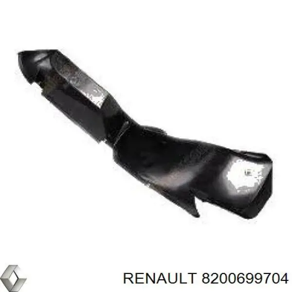 8200699704 Renault (RVI) Guarda-barras do pára-lama traseiro direito