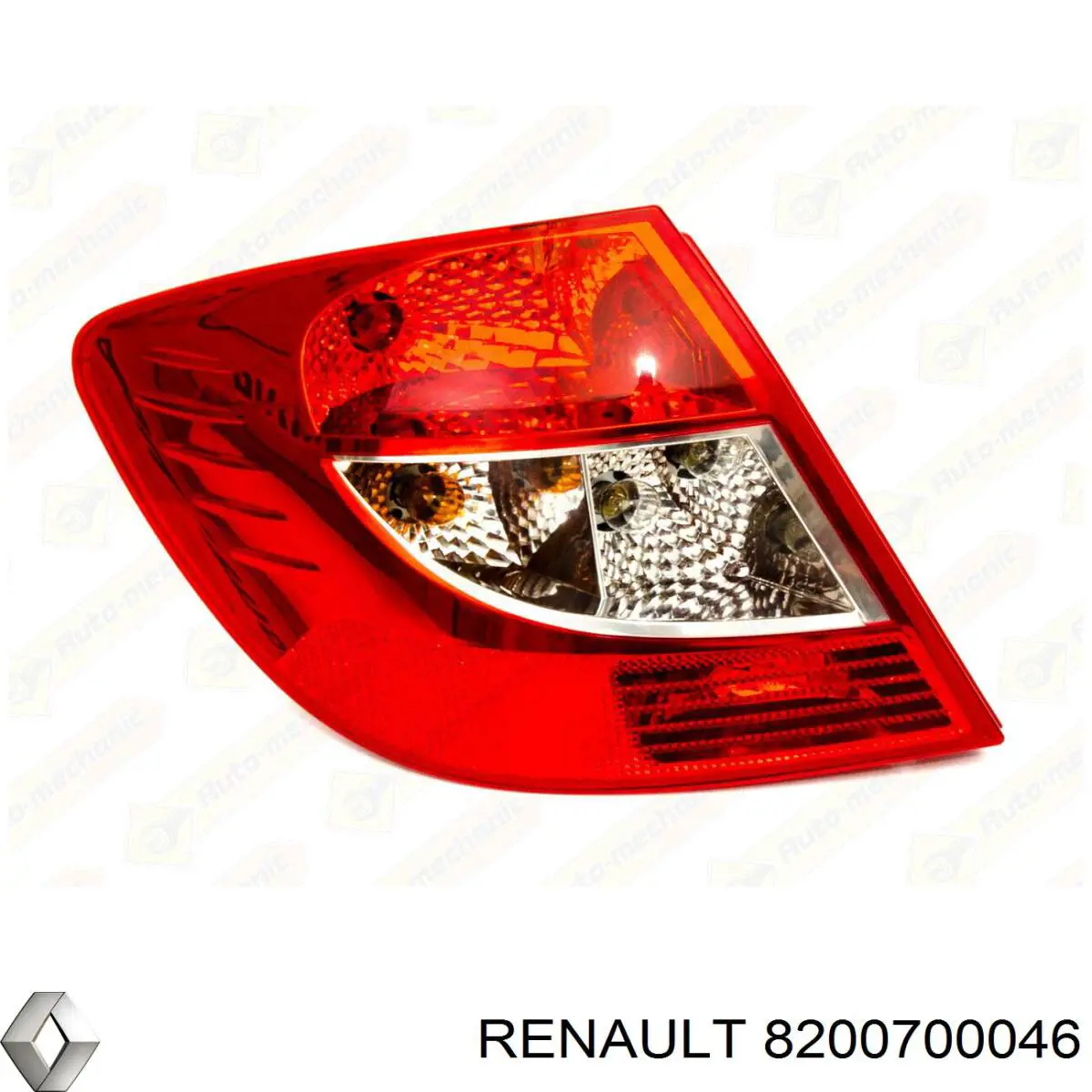 8200700046 Renault (RVI) Lanterna traseira esquerda