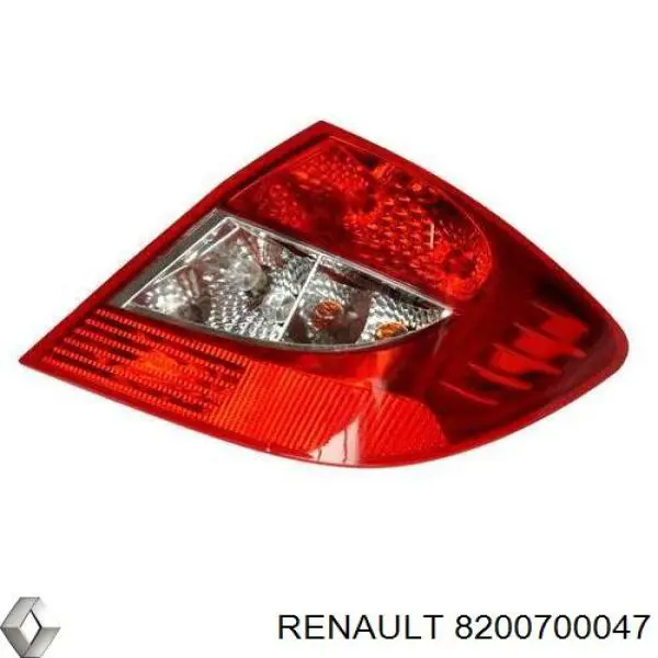 Lanterna traseira direita Renault (RVI) 8200700047 preço, a partir de 71,49 USD