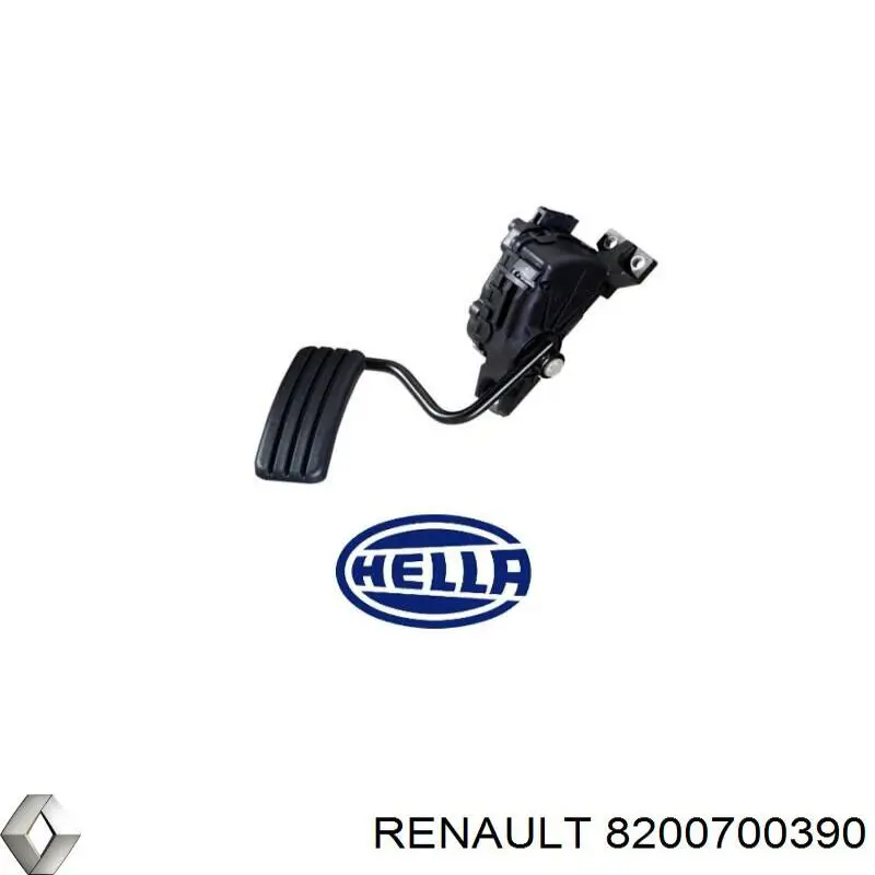 8200700390 Renault (RVI) Pedal de gás (de acelerador)
