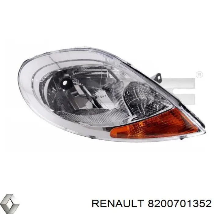 8200701352 Renault (RVI) Luz esquerda