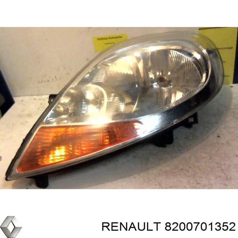Luz esquerda Renault (RVI) 8200701352 preço, a partir de 106,80 USD