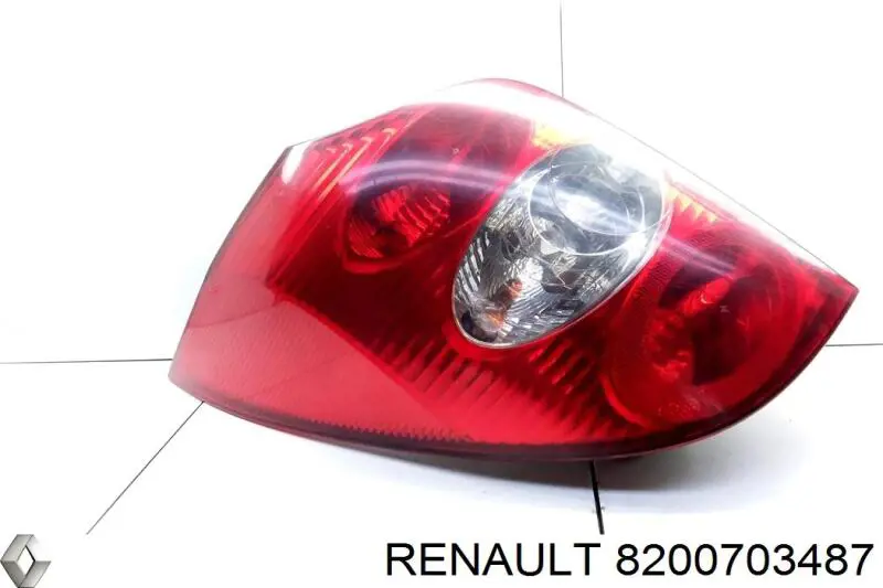 Lanterna traseira esquerda Renault (RVI) 8200703487 preço, a partir de 61,29 USD