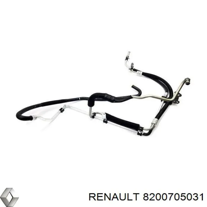 Mangueira da Direção hidrâulica assistida de pressão alta desde a bomba até a régua (do mecanismo) Renault (RVI) 8200705031 preço, a partir de  USD