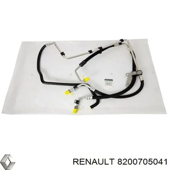 8200705041 Renault (RVI) Mangueira da Direção hidrâulica assistida de pressão alta desde a bomba até a régua (do mecanismo)